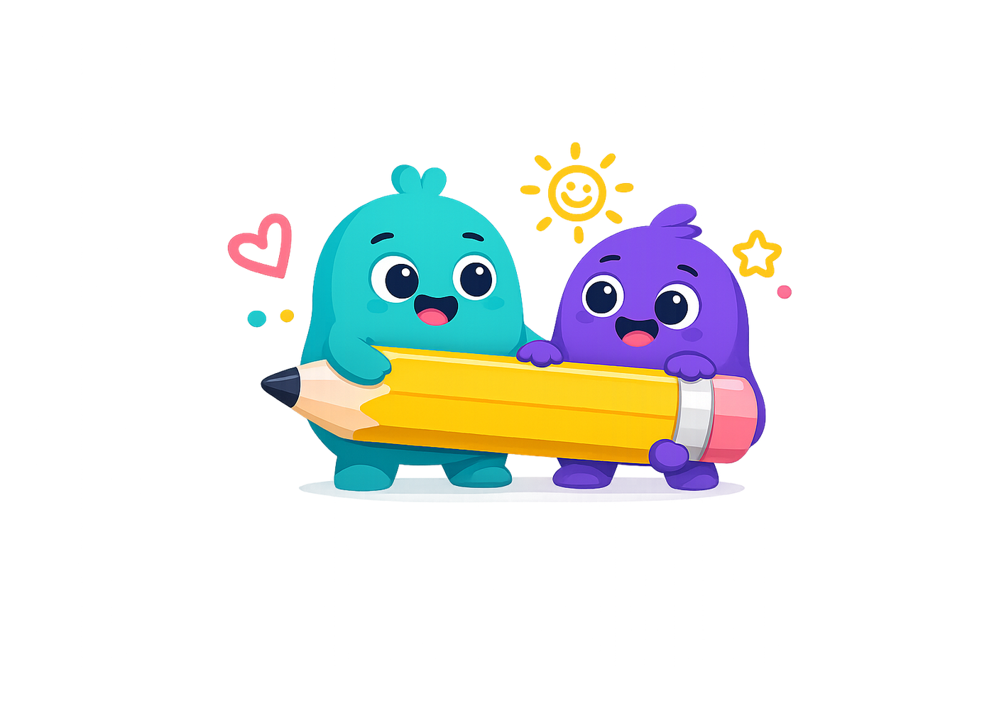 Draw Together characters